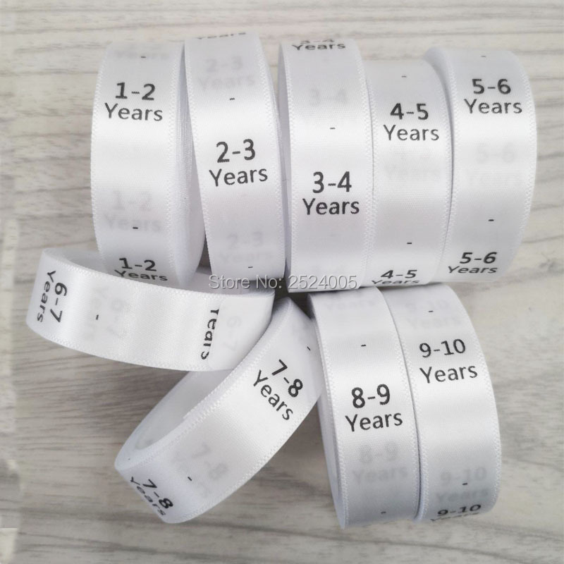 Baby Clothing Tags - free shipping kids size labels/New Baby