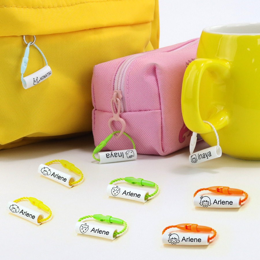Baby Clothing Tags - Customized Name Ring Pendant Baby Shoes