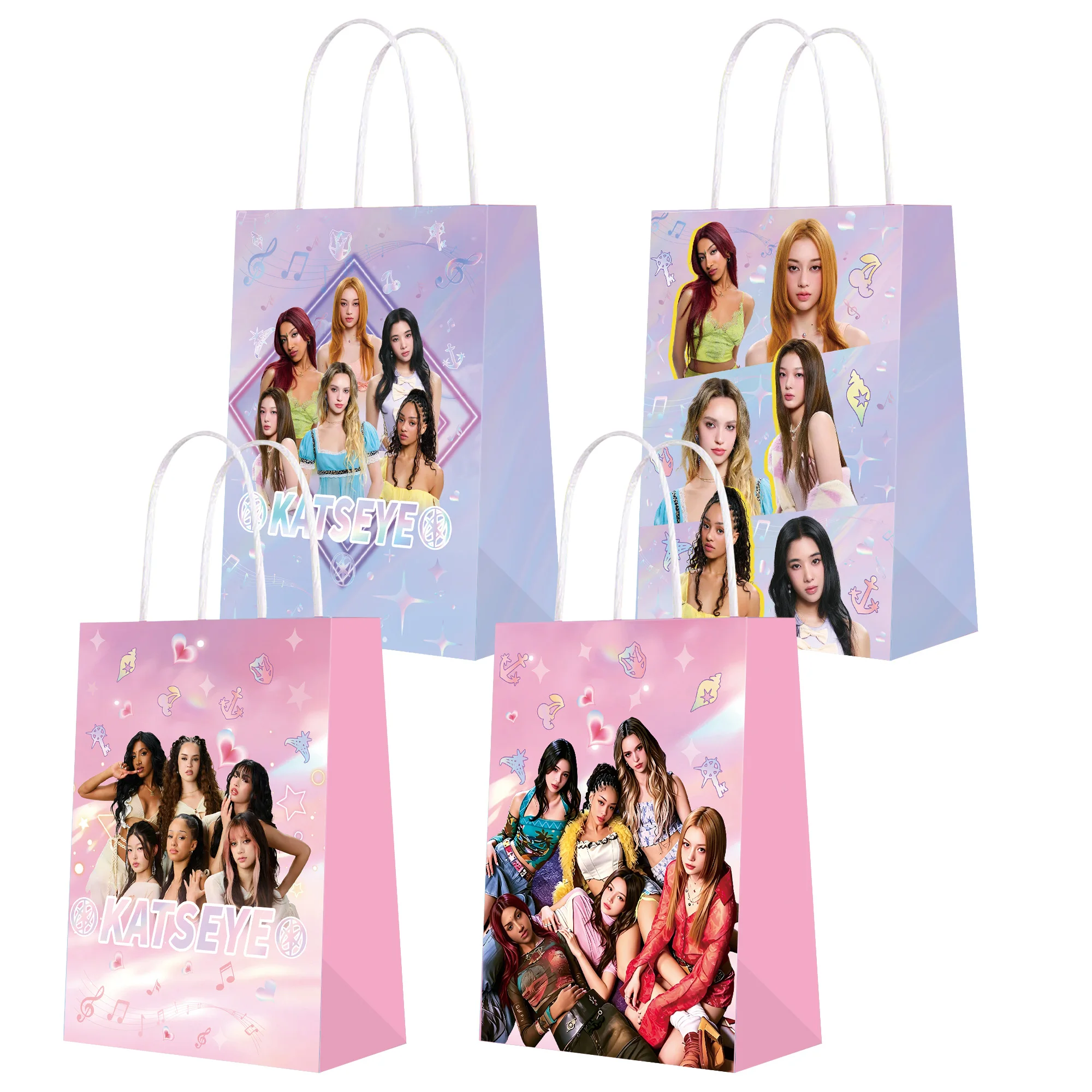 Baby Clothing Event - 12pcs/Set Katseye Handbag Kpop Girl Birthday