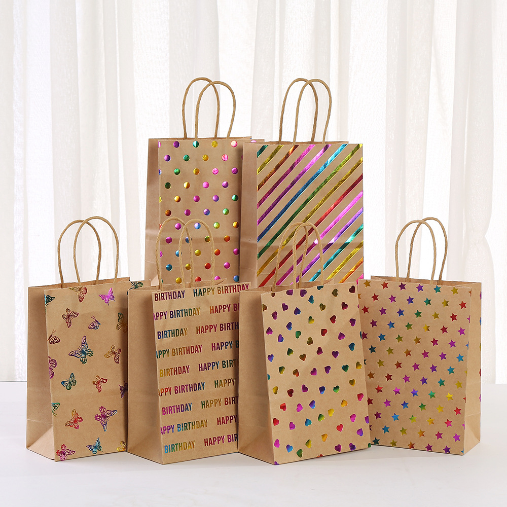 30pcs Stripe Kraft Paper Gift  - Baby Clothing Event review and price