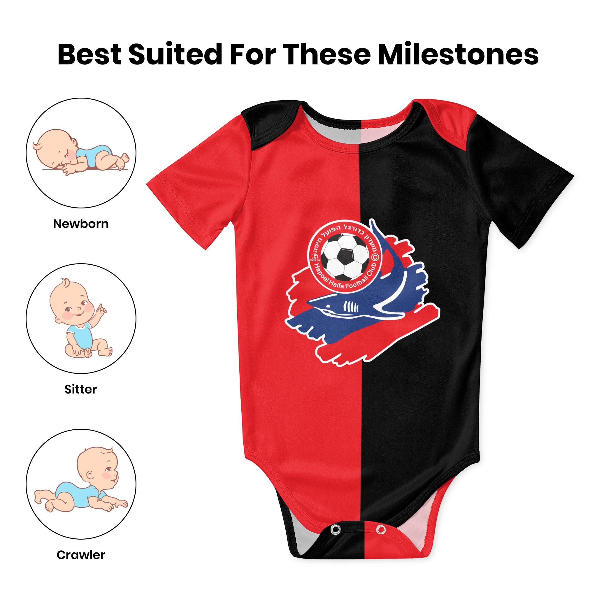Hapoel Haifa Baby Bodysuit Uni - Baby Clothing Brand review and price