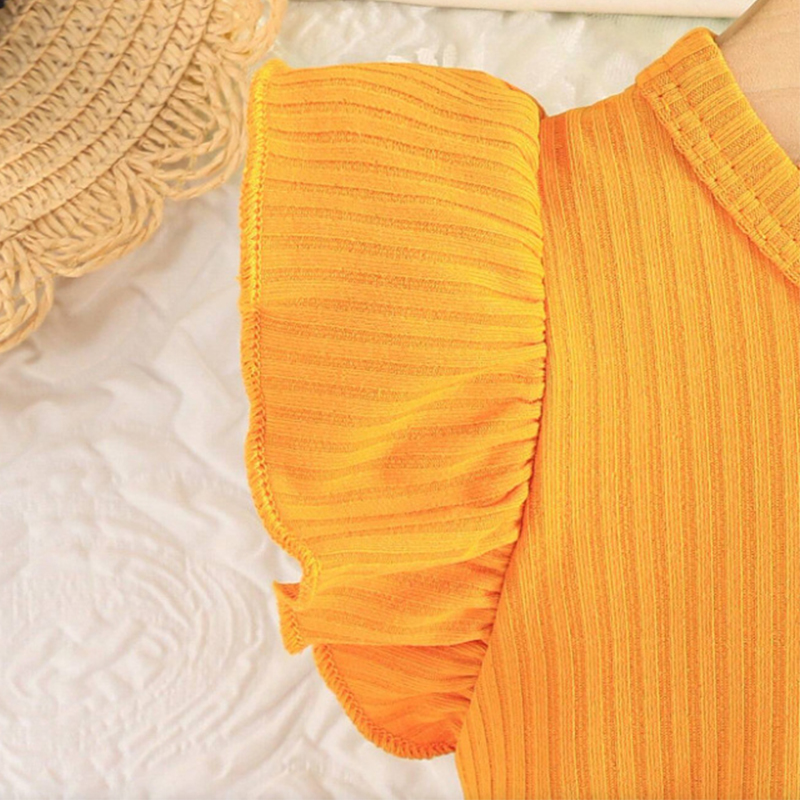 (0-3 Year Old Baby Girl Dress) - Baby Clothing Yellow review and price