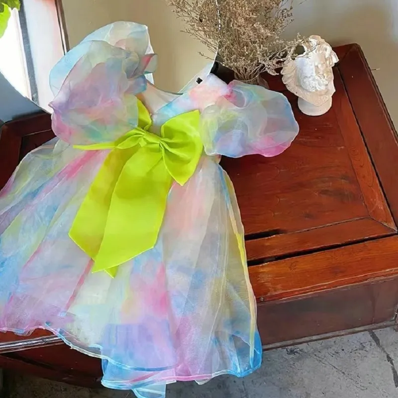 Summer Girls Dress Children'S  - Baby Clothing Yellow review and price