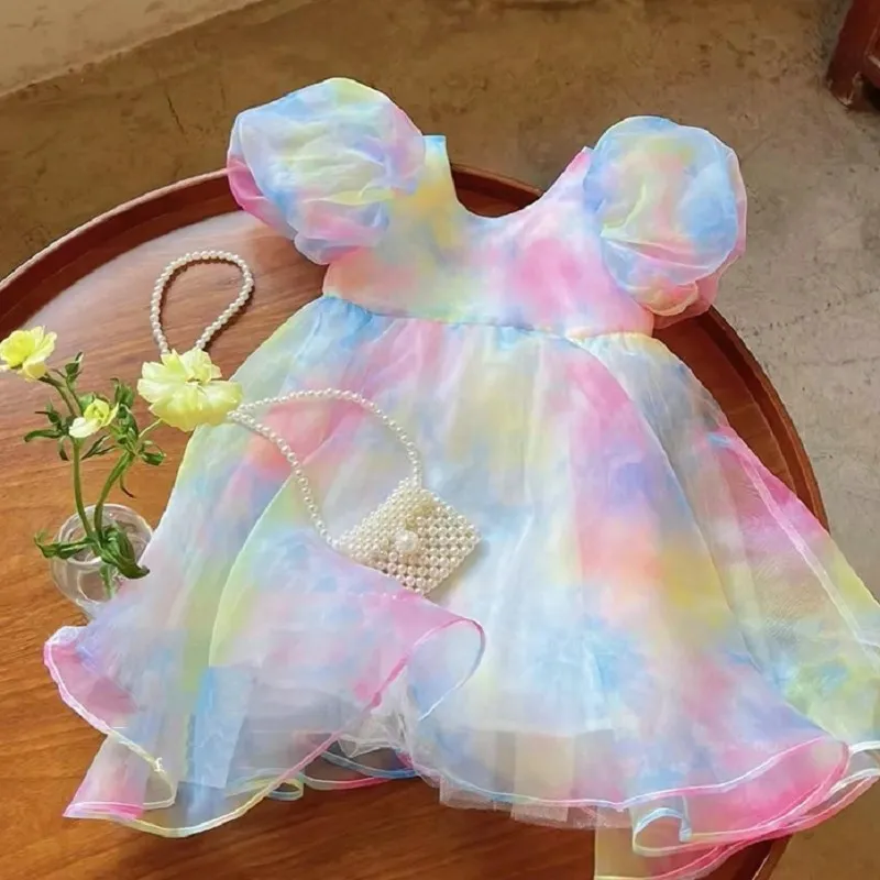Summer Girls Dress Children'S  - Baby Clothing Yellow review and price