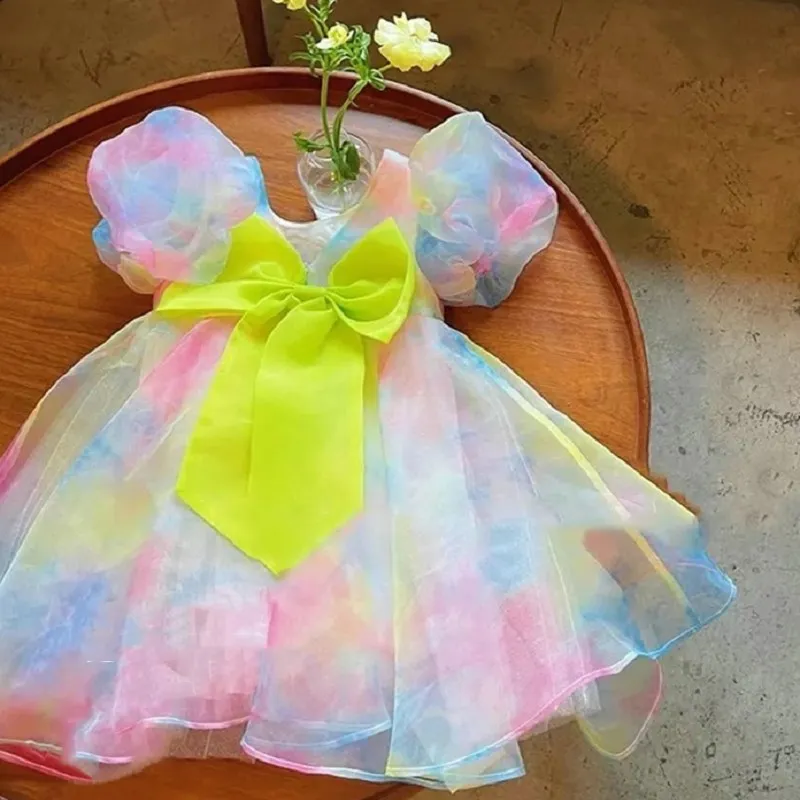 Summer Girls Dress Children'S  - Baby Clothing Yellow review and price
