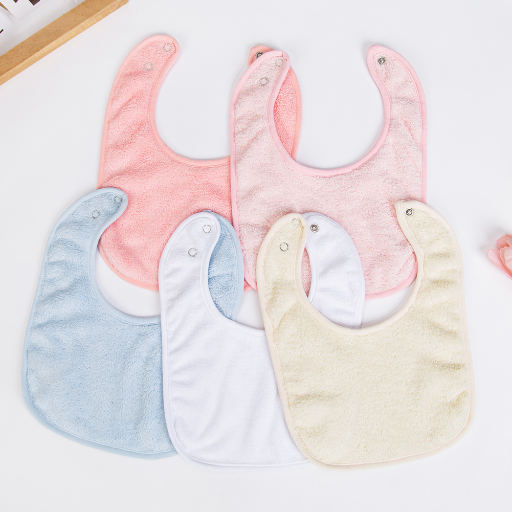 Solid Terry Towel Baby Bibs Sw - Baby Clothing On Sale review and price