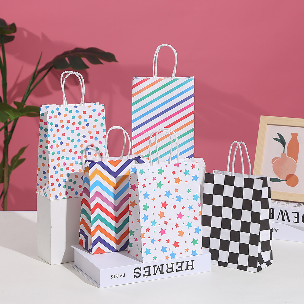 30pcs Stripe Kraft Paper Gift  - Baby Clothing Event review and price