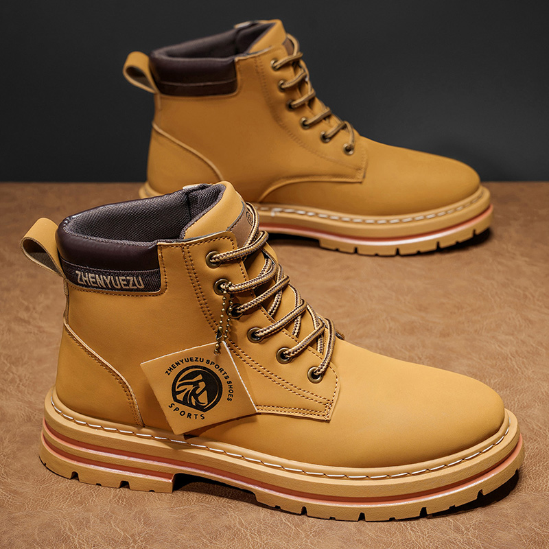 Fashion Men's High‑Top Boots,  - Soft Sole Booties review and price