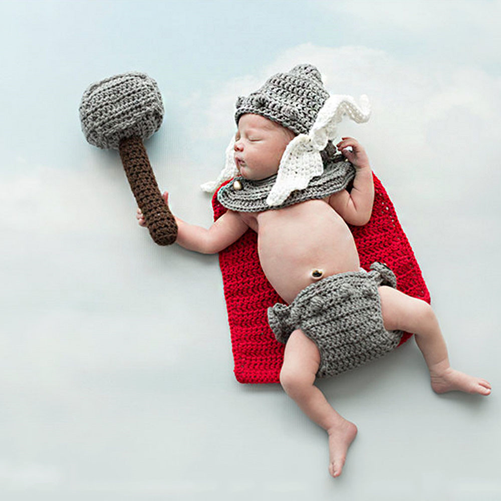 Newborn Photography Props Thor - Baby Clothing Products review and price
