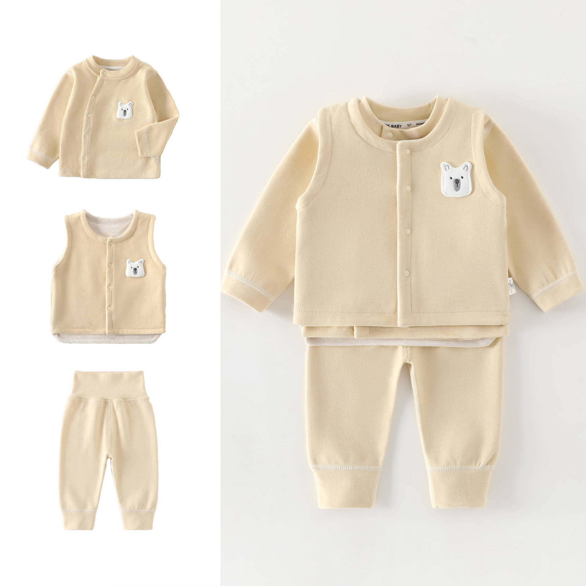 0-4 Year Old Baby Vest+long Sl - Baby Clothing Quality review and price