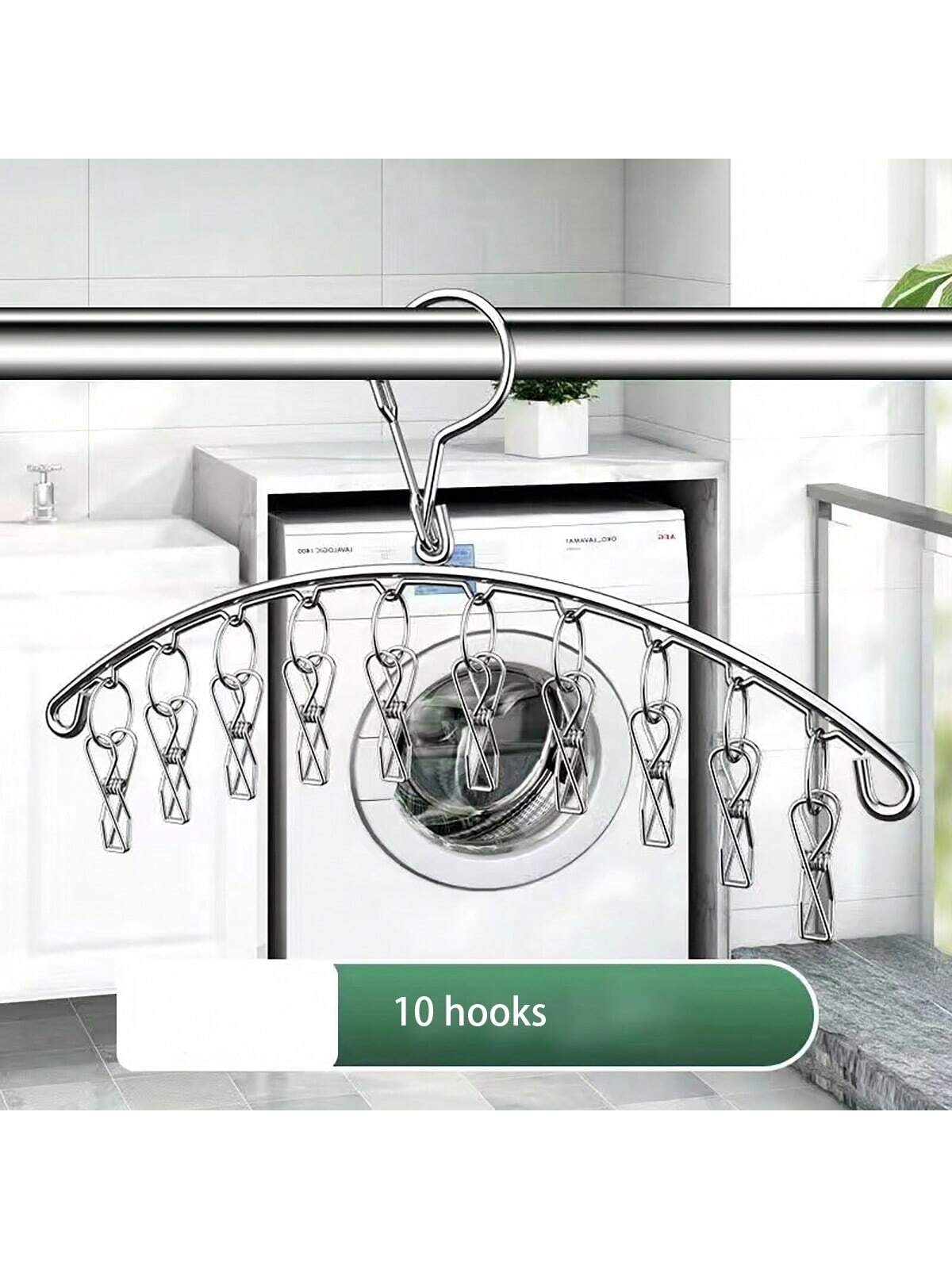 1pc stainless steel clotheslin - Baby Clothing Rail review and price